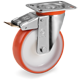 Bracket with directional lock diam. 80-125 mm