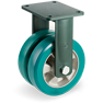 Ruote in poliuretano TR-ROLL, nucleo in alluminio, supporto fisso EEG HD