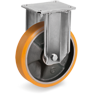 "TR" polyurethane wheels, cast iron centre, fixed bracket type EP