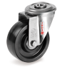 Thermosetting resin solid wheels, swivel bracket with bolt hole type NLX