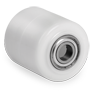 Polyamide 6 solid transpallet rollers