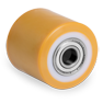 TR polyurethane transpallet rollers, polyamide 6 centre