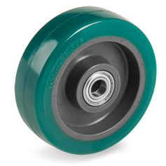 TR-ROLL polyurethane wheels with polyamide 6 centre