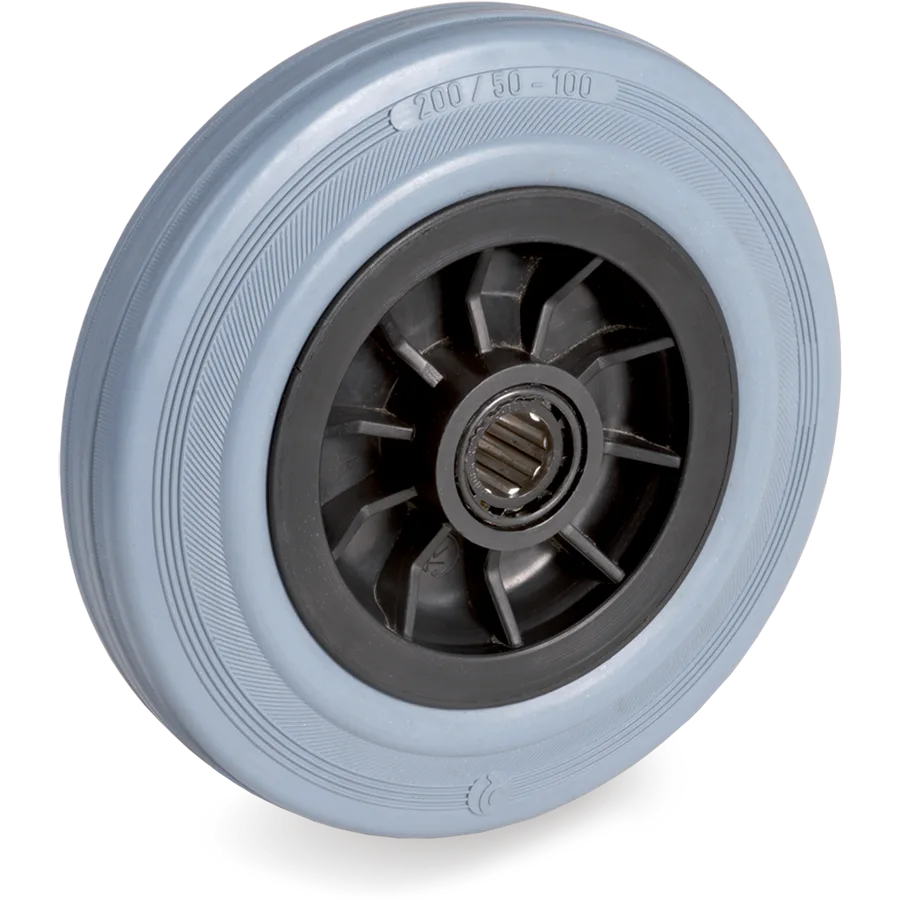 Tellure Rôta 223103 – Rueda de goma Ø125×37.5 mm