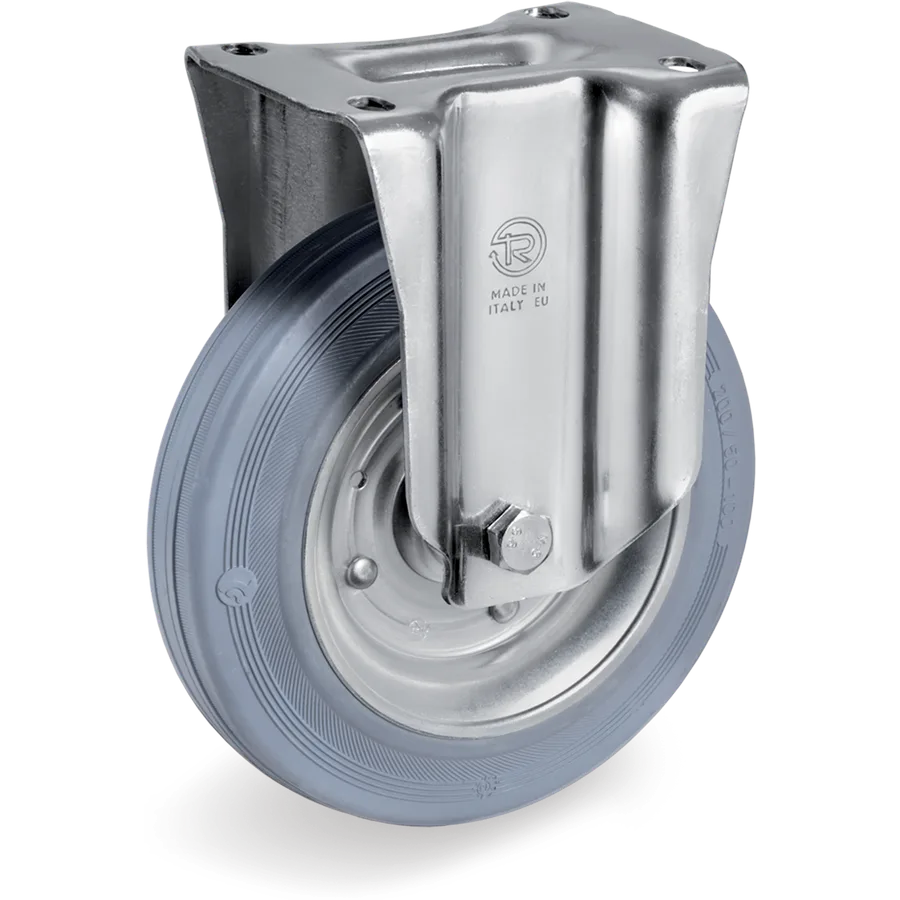 Tellure Rôta 235701 – Rueda fija de goma Ø80×25 mm