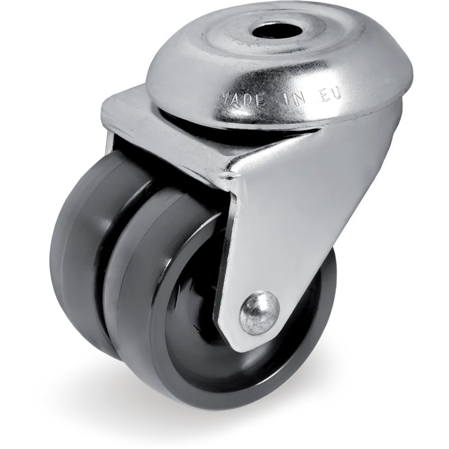 Tellure Rôta 323202 – Rueda giratoria de poliamida 6 Ø50 mm