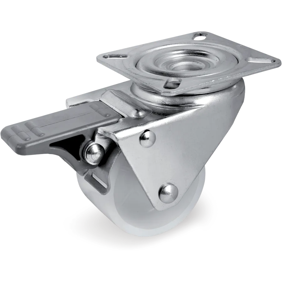 Tellure Rôta 328302 – Polyamide 6 swivel castor Ø50×30 mm with brake