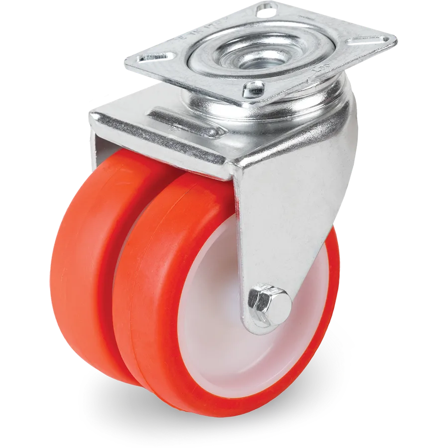 Tellure Rôta 365402 – Rueda giratoria de poliuretano termoplástico Ø50 mm