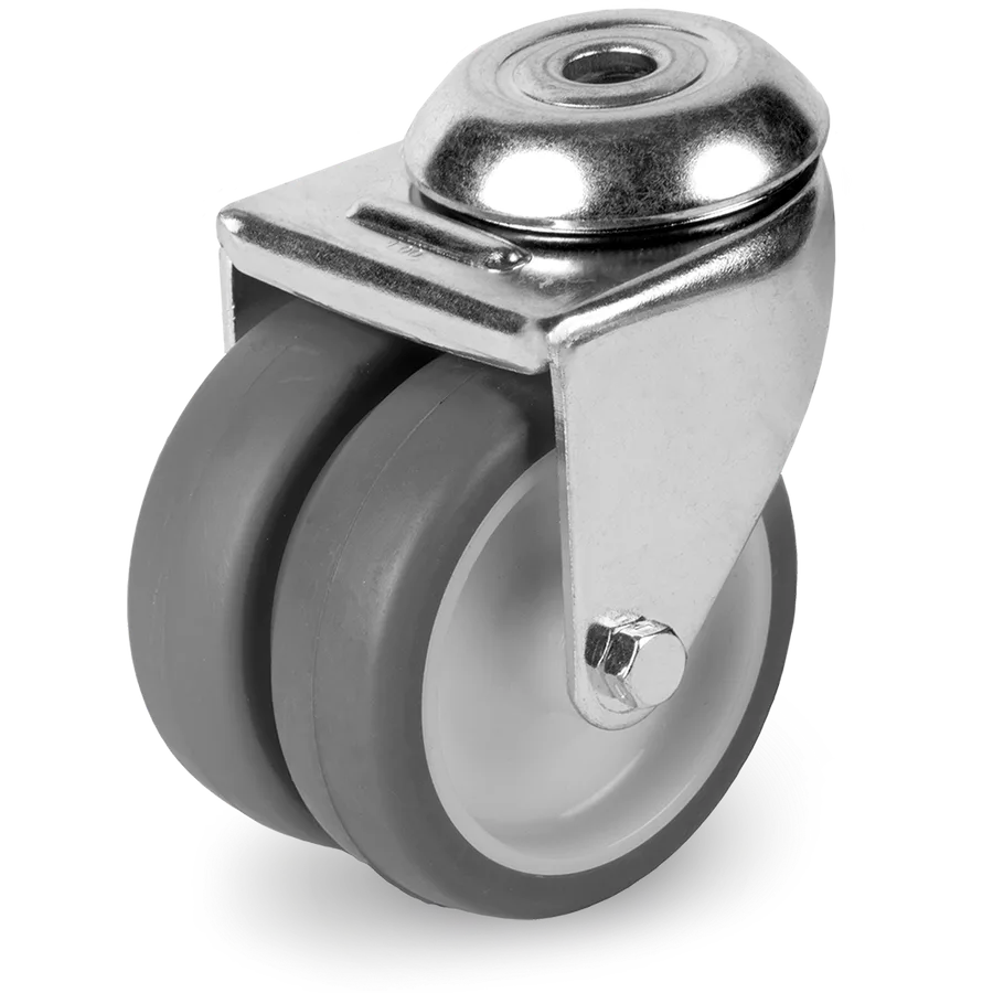 Tellure Rôta 383402 – Thermoplastic rubber swivel castor Ø50 mm
