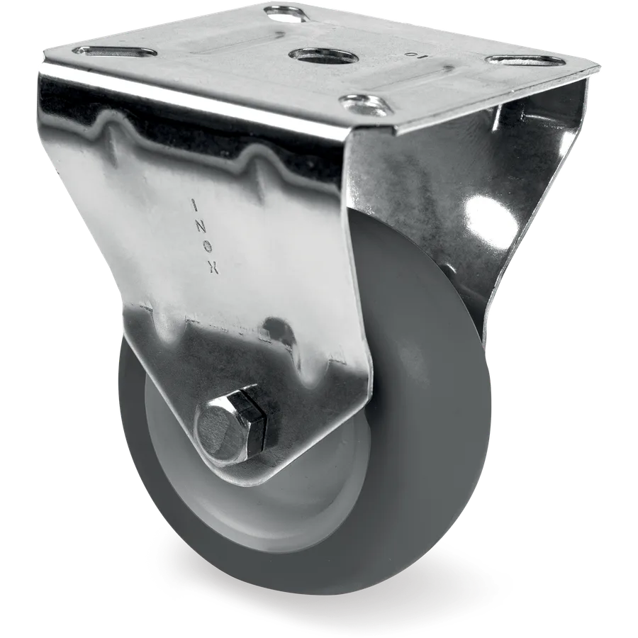 Tellure Rôta 385202NX – Rueda fija de goma termoplástica Ø60×25 mm