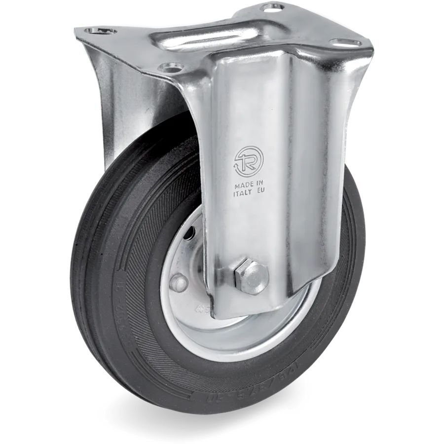 Tellure Rôta 536002 – Rueda fija de goma Ø100×30 mm