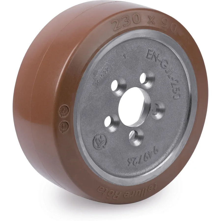 Tellure Rôta 580108 – TR-PowerHigh polyurethane wheel Ø230×90 mm