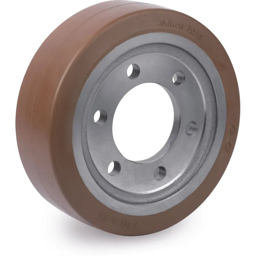 Tellure Rôta 580109 – Rueda de poliuretano TR-PowerHigh Ø230×75 mm