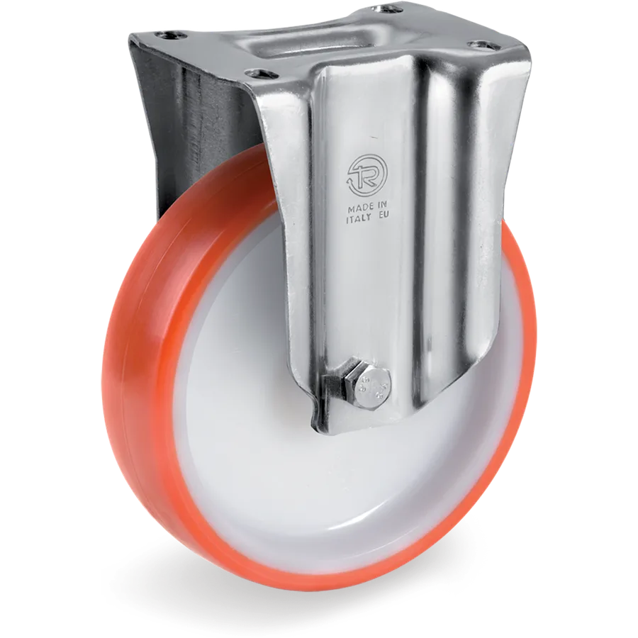 Tellure Rôta 605701 – Rueda fija de poliuretano termoplástico Ø80×30 mm
