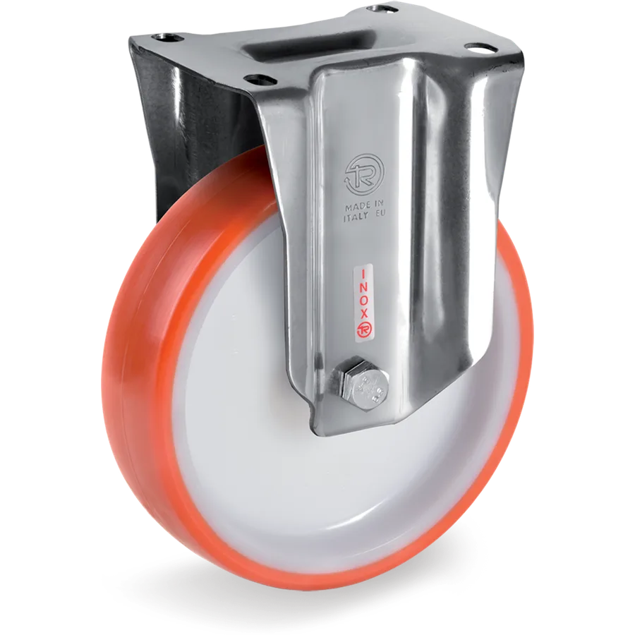 Tellure Rôta 605101 – Rueda fija de poliuretano termoplástico Ø80×30 mm