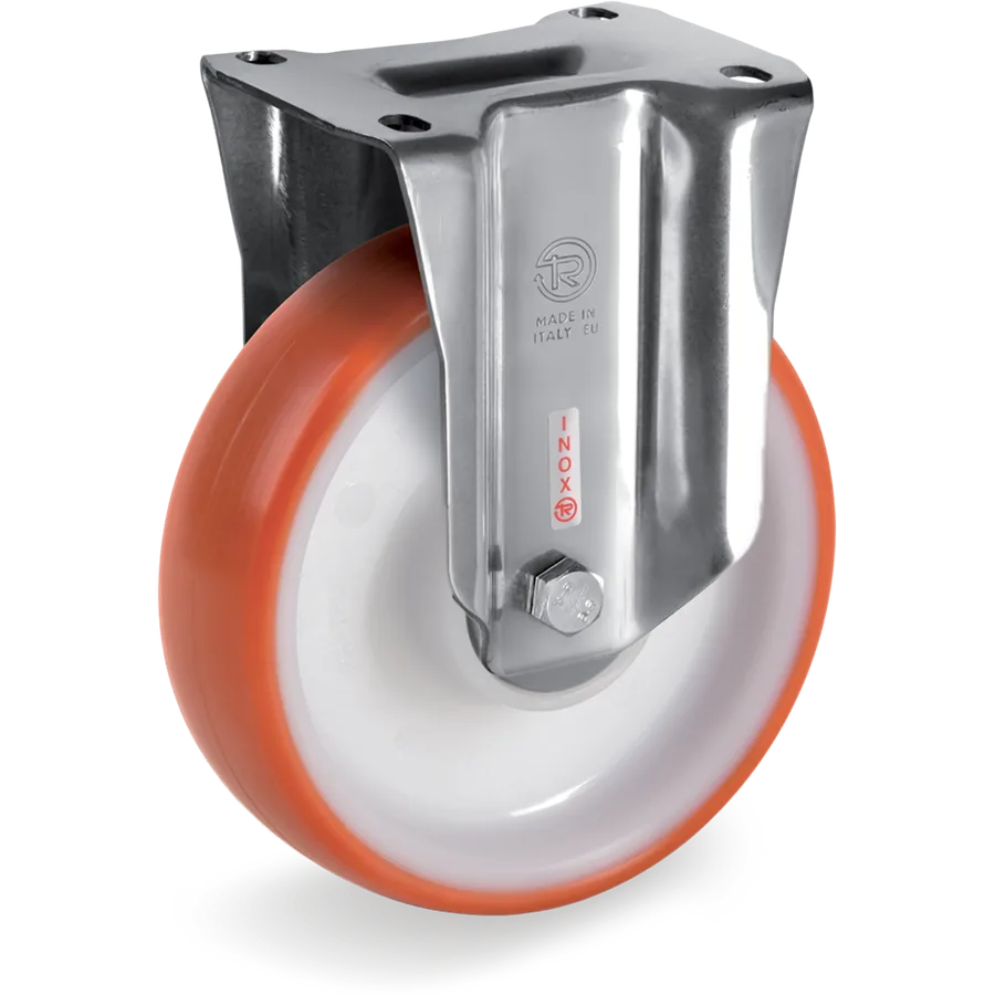 Tellure Rôta 609810 – Rueda fija de poliuretano termoplástico Ø160×50 mm