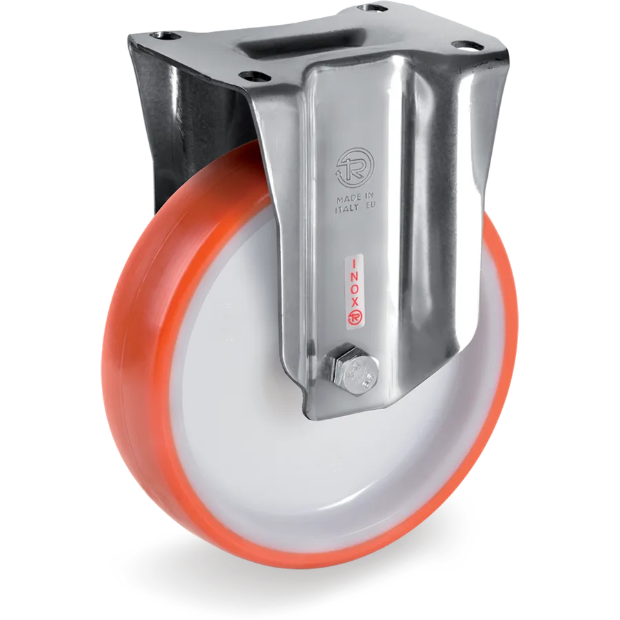 Tellure Rôta 607414 – Rueda fija de poliuretano termoplástico Ø150×45 mm