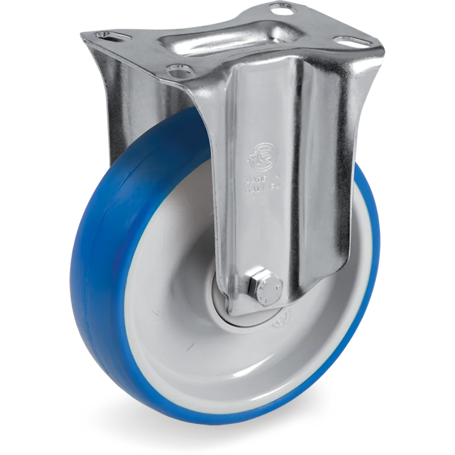 Tellure Rôta 614803 – Rueda fija de poliuretano termoplástico Ø125×35 mm