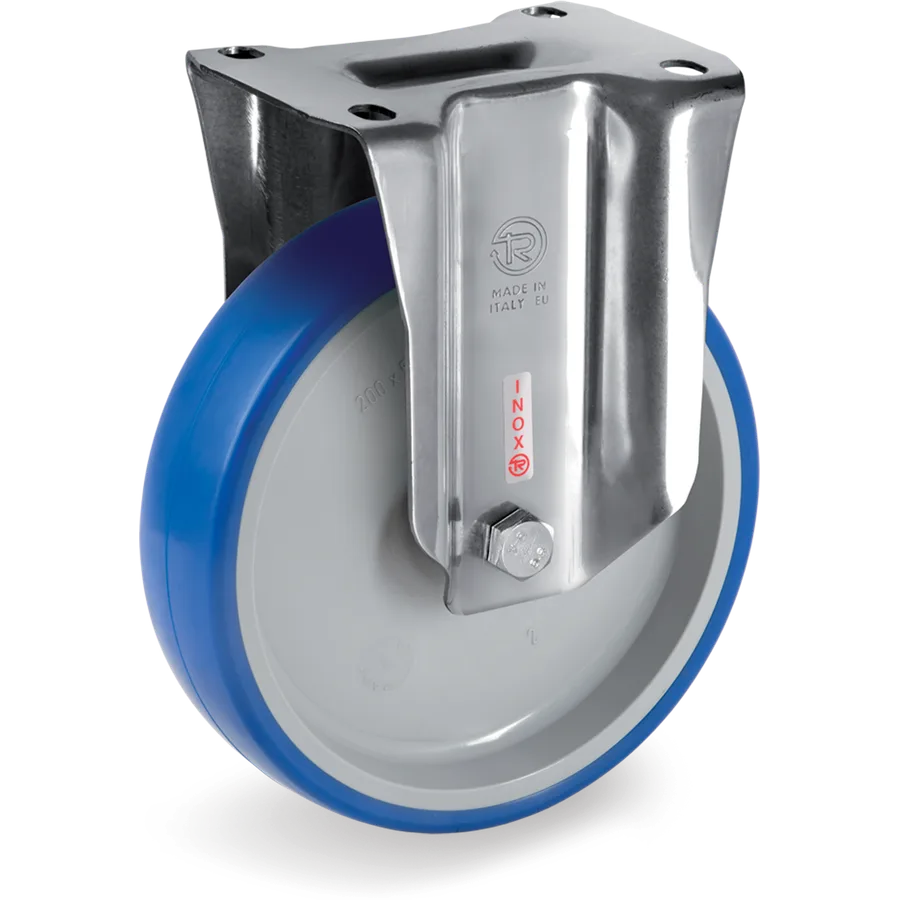 Tellure Rôta 615101 – Rueda fija de poliuretano termoplástico Ø80×30 mm