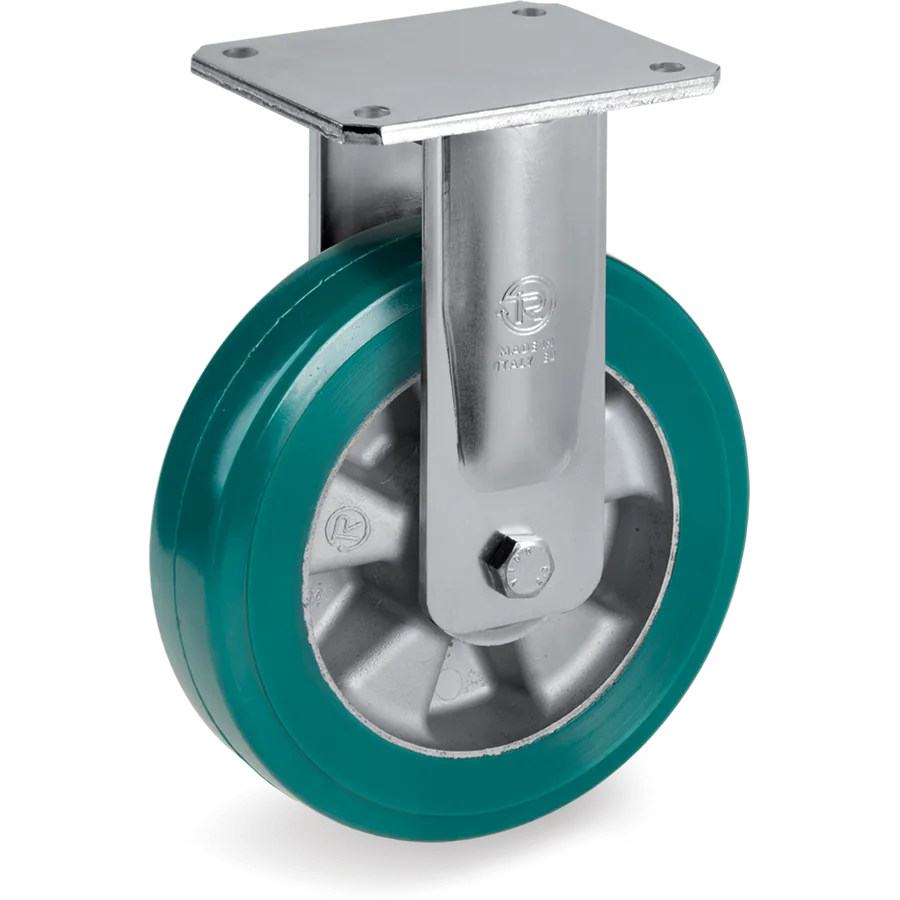 Tellure Rôta 628402 – TR-Roll polyurethane fixed castor Ø100×40 mm