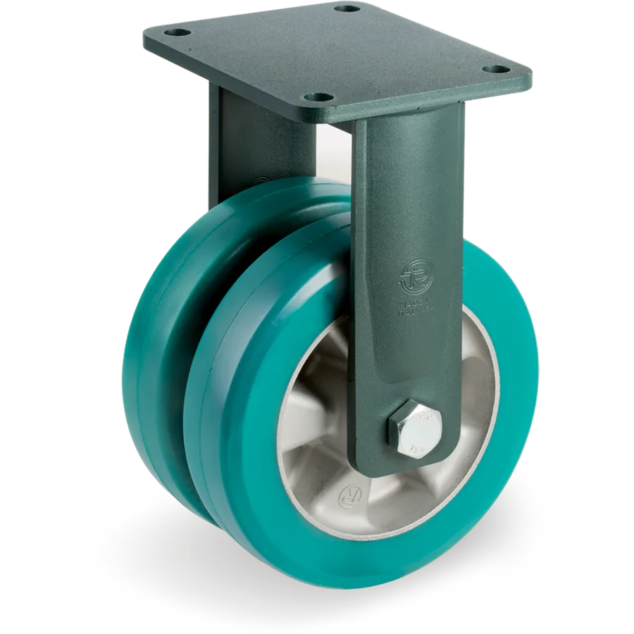 Tellure Rôta 628166 – Rueda fija de poliuretano TR-Roll Ø200 mm