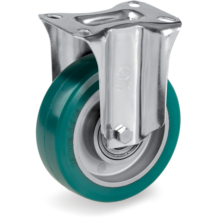 Tellure Rôta 626203 – Rueda fija de poliuretano TR-Roll Ø125×40 mm