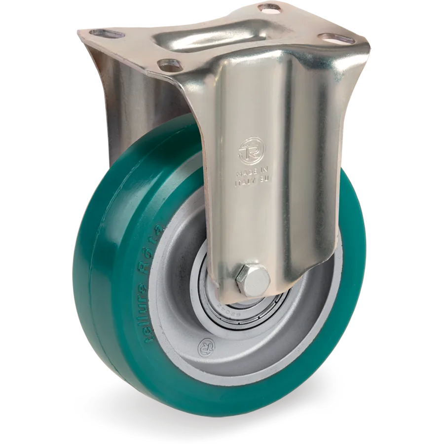 Tellure Rôta 628503 – Rueda fija de poliuretano TR-Roll Ø125×40 mm