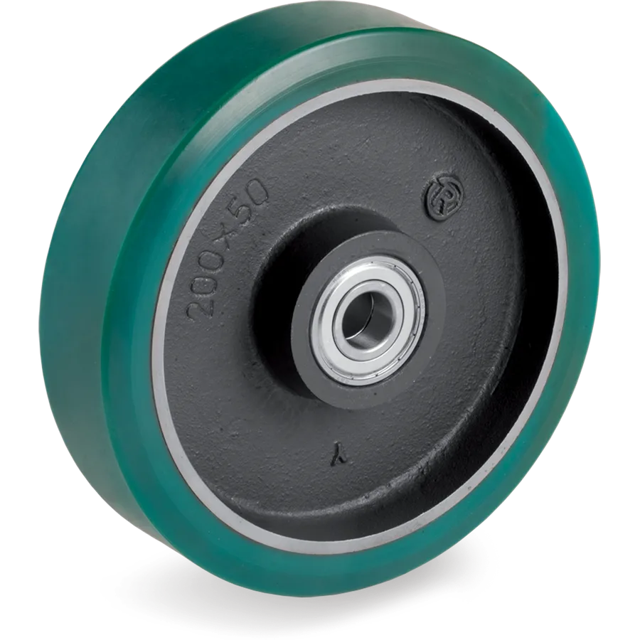 Tellure Rôta 622124 – Rueda de poliuretano TR-Roll Ø160×50 mm