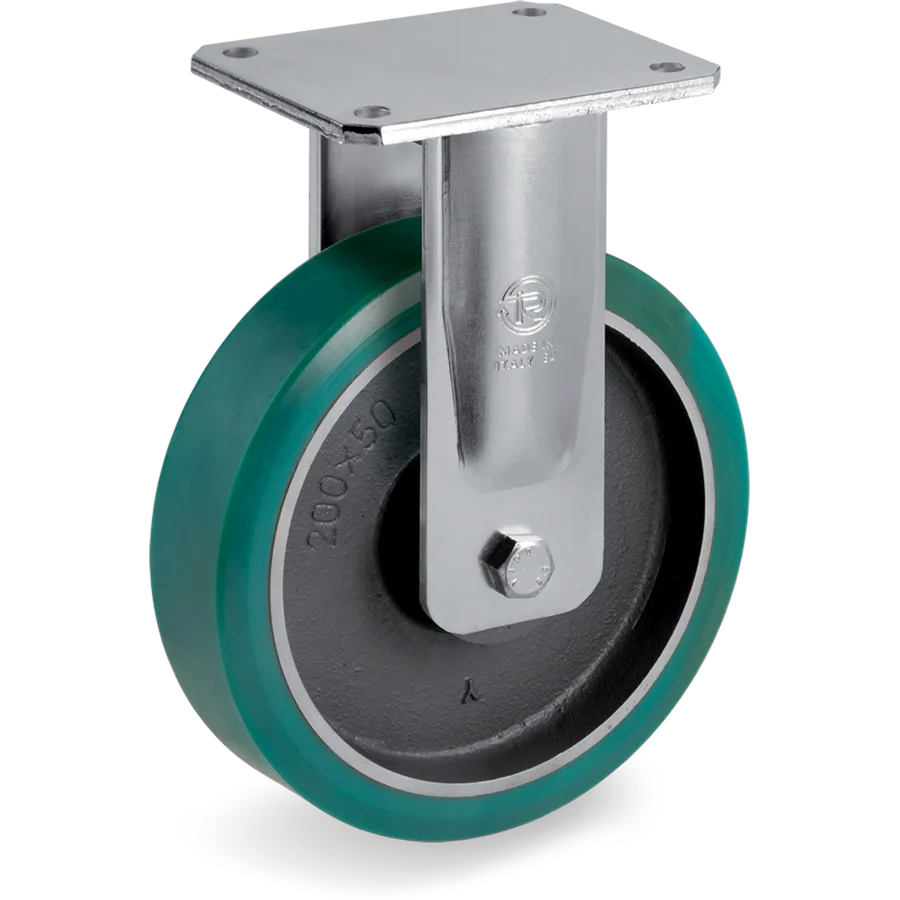Tellure Rôta 628404 – Rueda fija de poliuretano TR-Roll Ø150×50 mm
