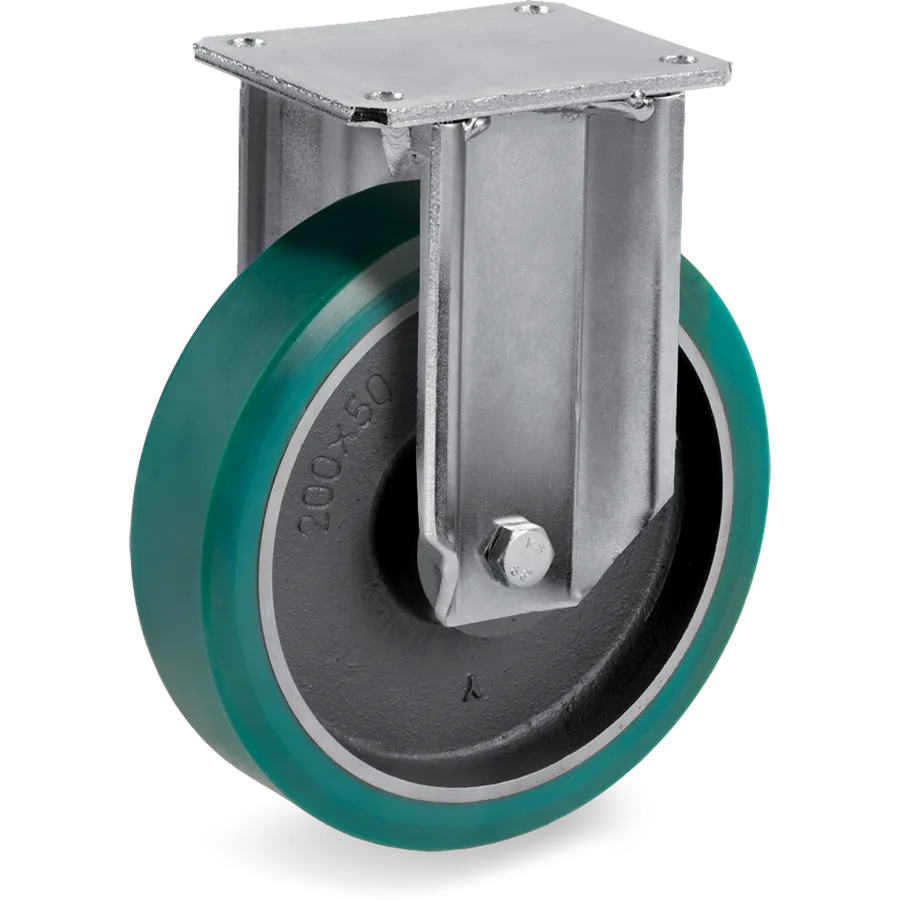 Tellure Rôta 628854 – Rueda fija de poliuretano TR-Roll Ø150×50 mm