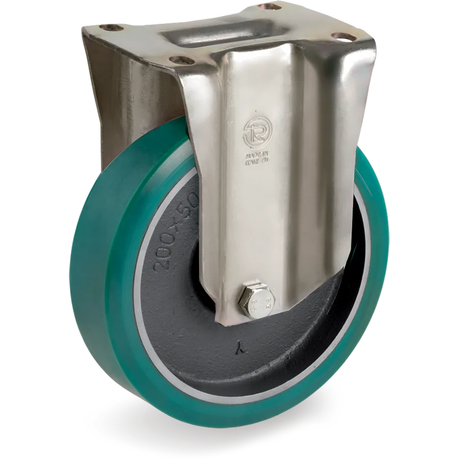 Tellure Rôta 628654 – Rueda fija de poliuretano TR-Roll Ø150×50 mm