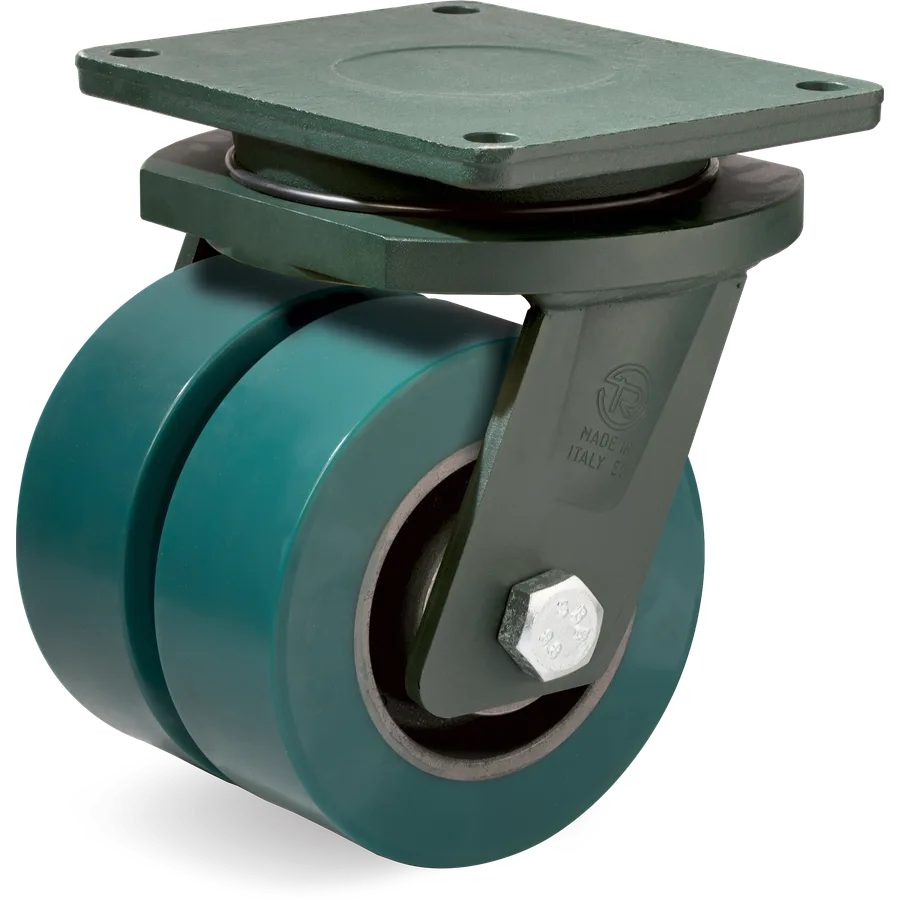 Tellure Rôta 628086 – TR-Roll polyurethane swivel castor Ø200 mm