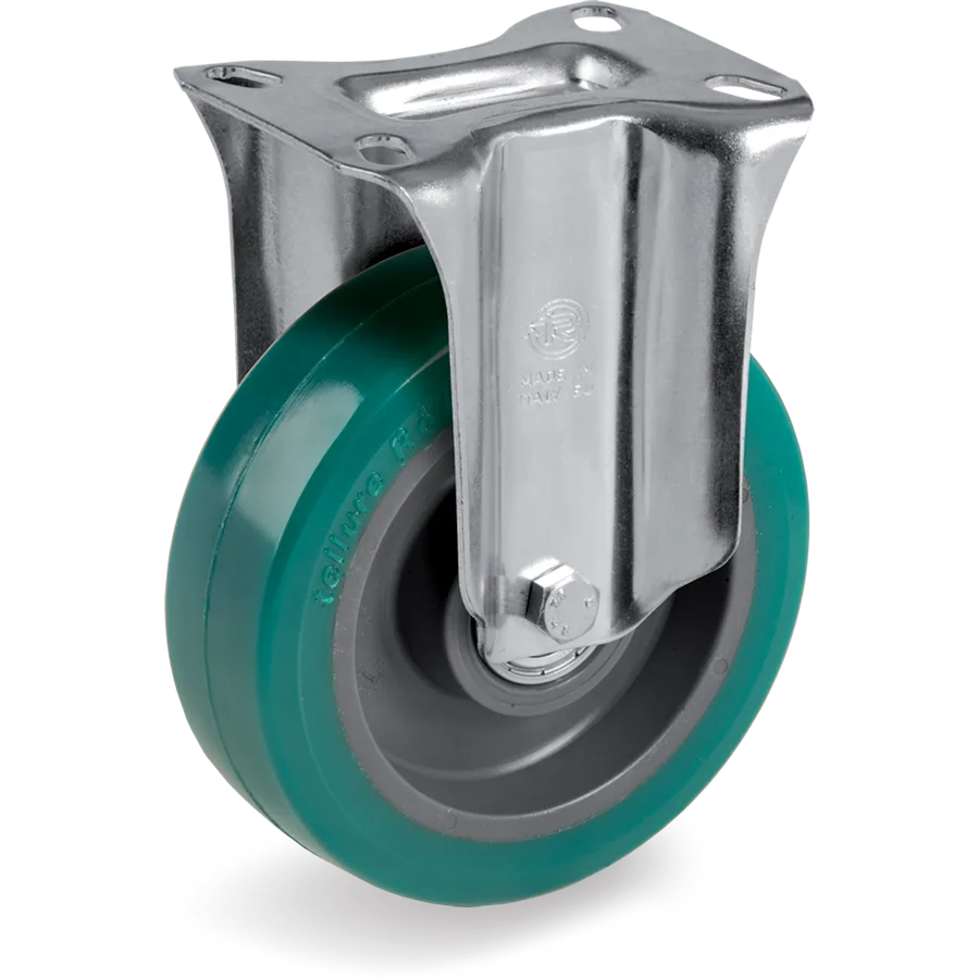 Tellure Rôta 626223 – Rueda fija de poliuretano TR-Roll Ø125×40 mm