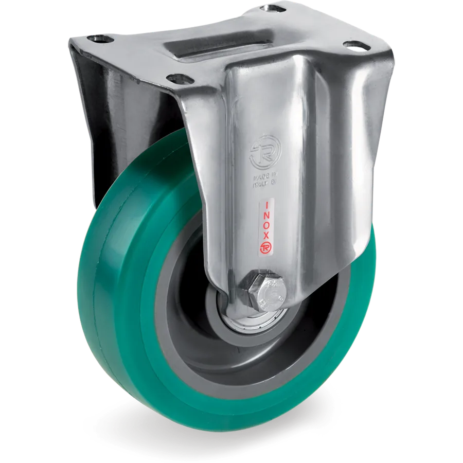 Tellure Rôta 625534 – TR-Roll polyurethane fixed castor Ø160×50 mm