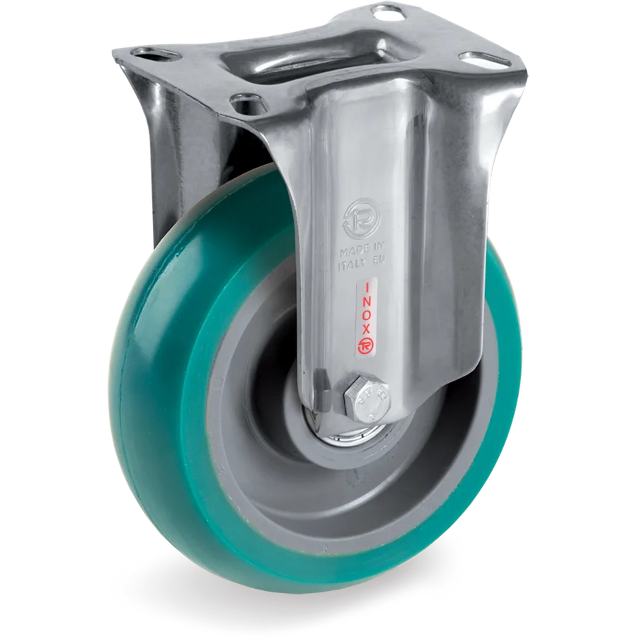 Tellure Rôta 625203 – TR-Roll polyurethane fixed castor Ø125×40 mm