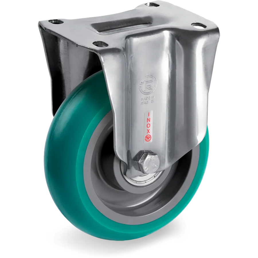Tellure Rôta 625526 – TR-Roll polyurethane fixed castor Ø200×50 mm