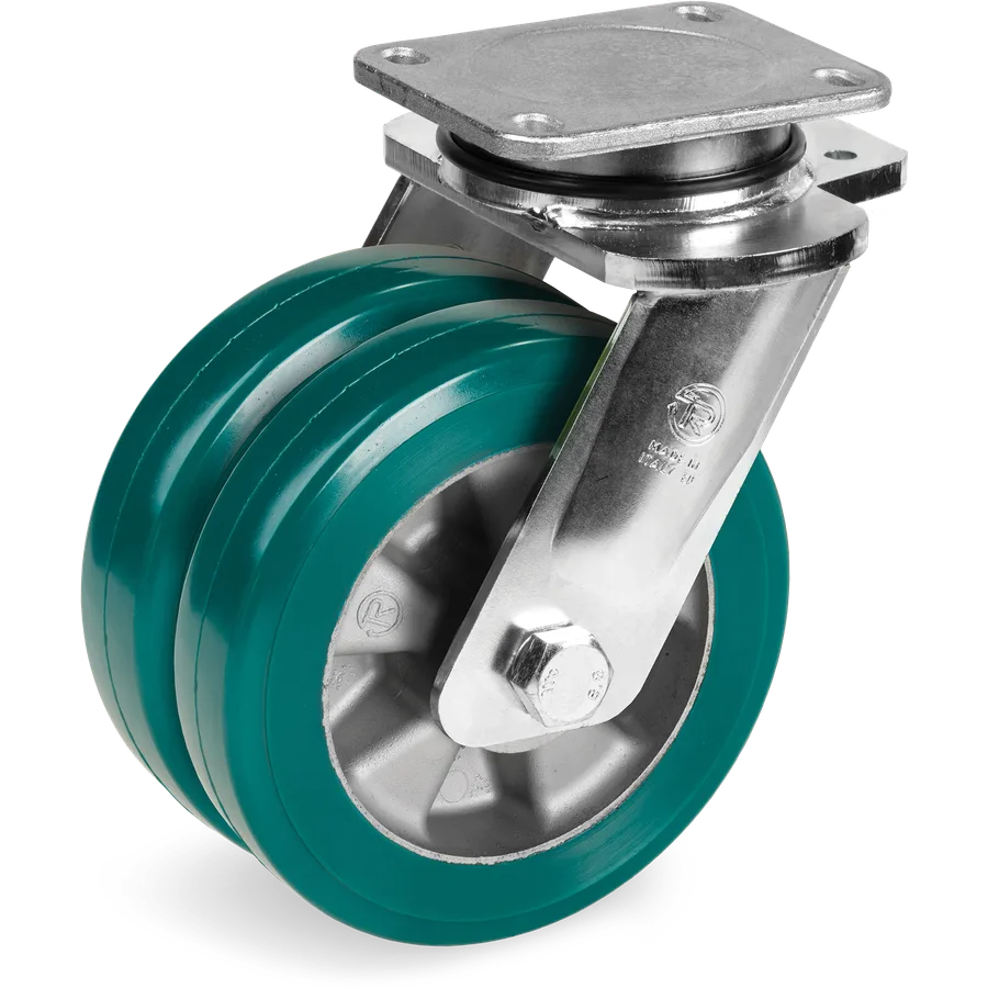 Tellure Rôta 628074 – TR-Roll polyurethane swivel castor Ø160 mm
