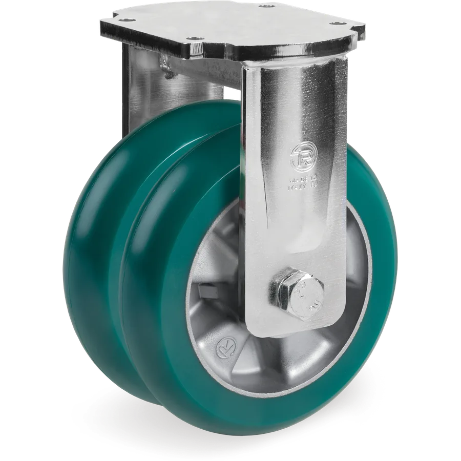Tellure Rôta 629176 – TR-Roll polyurethane fixed castor Ø200 mm