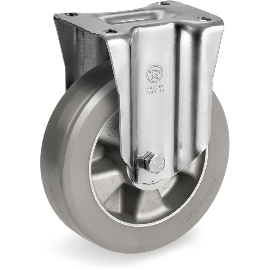 Tellure Rôta 626213ESD – Rueda fija de poliuretano TR-Roll ESD Ø125×40 mm