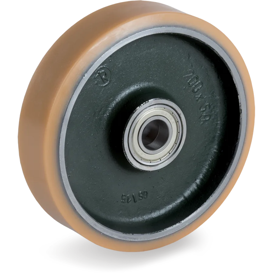 Tellure Rôta 632123 – Rueda de vulkollan® Ø125×40 mm