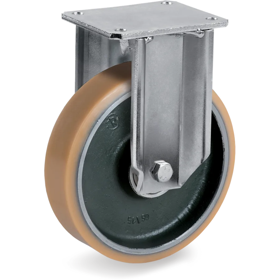 Tellure Rôta 638824 – Rueda fija de vulkollan® Ø150×40 mm