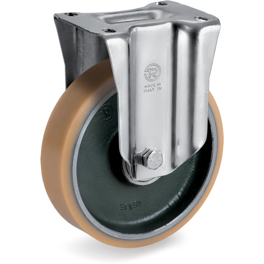 Tellure Rôta 638224 – Rueda fija de vulkollan® Ø150×40 mm