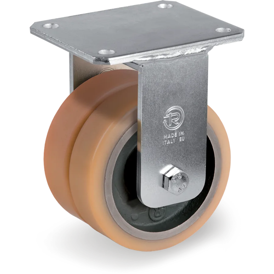 Tellure Rôta 638163 – Vulkollan® fixed castor Ø125 mm