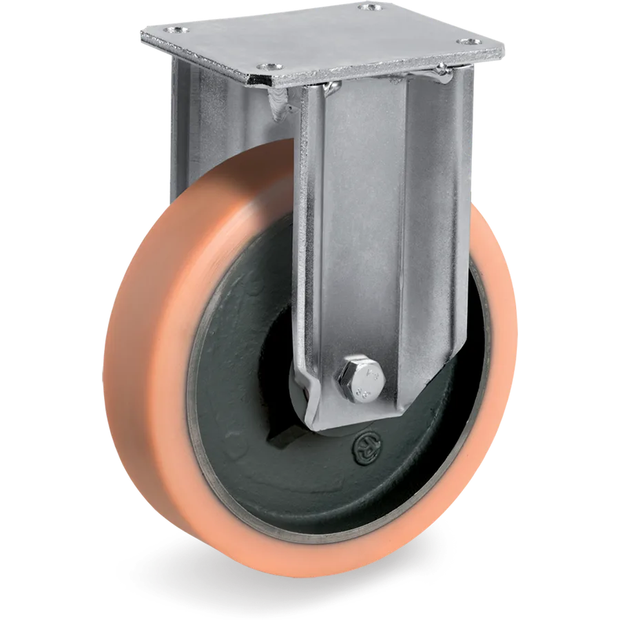 Tellure Rôta 638852 – Rueda fija de vulkollan® Ø100×38 mm