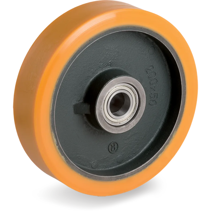 Tellure Rôta 642103 – Rueda de poliuretano TR Ø125×58 mm