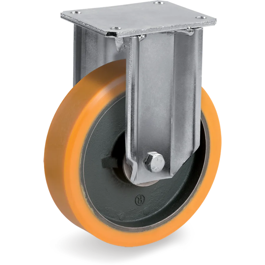 Tellure Rôta 648853 – Rueda fija de poliuretano TR Ø125×38 mm