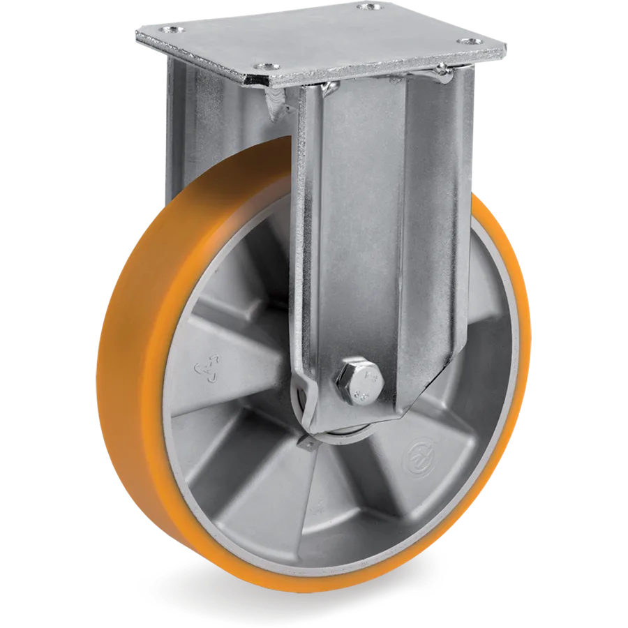 Tellure Rôta 658714 – Rueda fija de poliuretano TR Ø160×50 mm