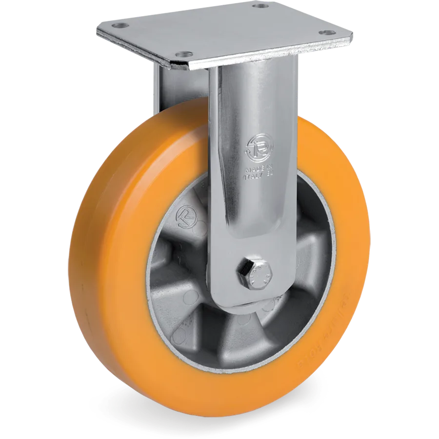 Tellure Rôta 655703 – Rueda fija de poliuretano TR Ø125×40 mm