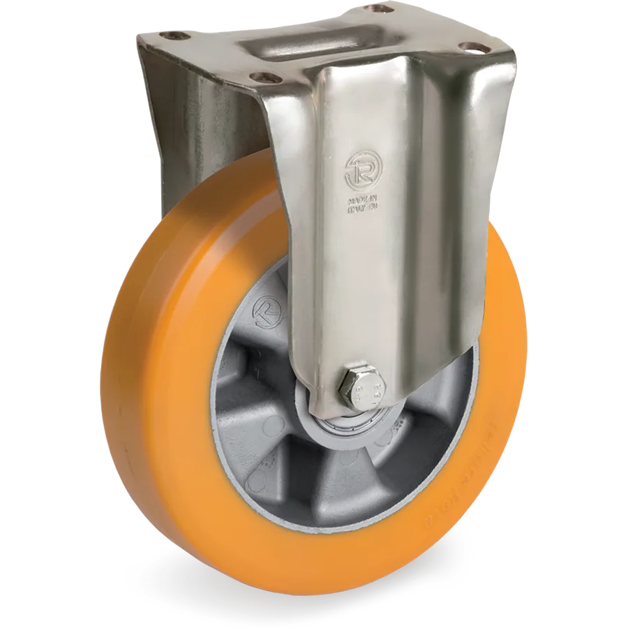 Tellure Rôta 655403 – Rueda fija de poliuretano TR Ø125×40 mm
