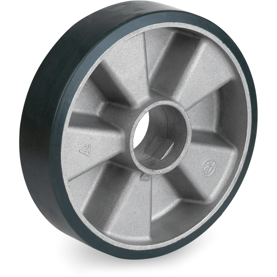 Tellure Rôta 654102ESD – Rueda de poliuretano TR ESD Ø100×30 mm